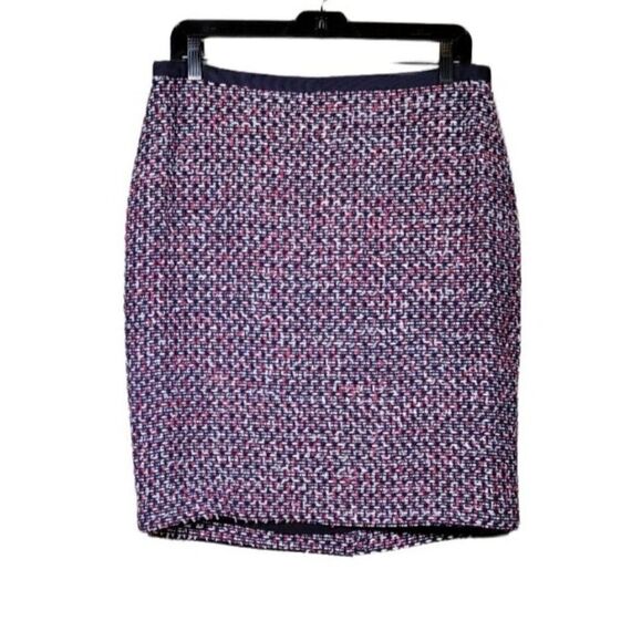 Talbots Textured Knee Length Pencil Skirt Sz 4P - Picture 1 of 7